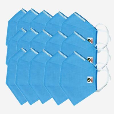 Regular Earloop Duraprot Medical Facemask Pack of 15 Self Disinfecting Medical Blue Colour Mask