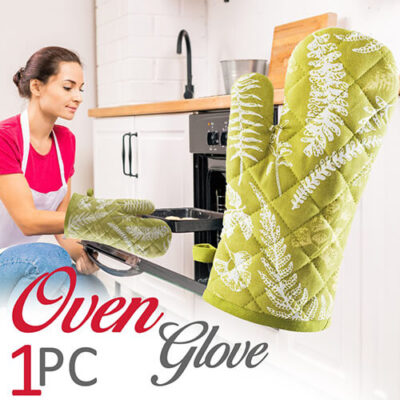 Baking Essential Cotton Padded Heat Proof Microwave Baking Oven Glove